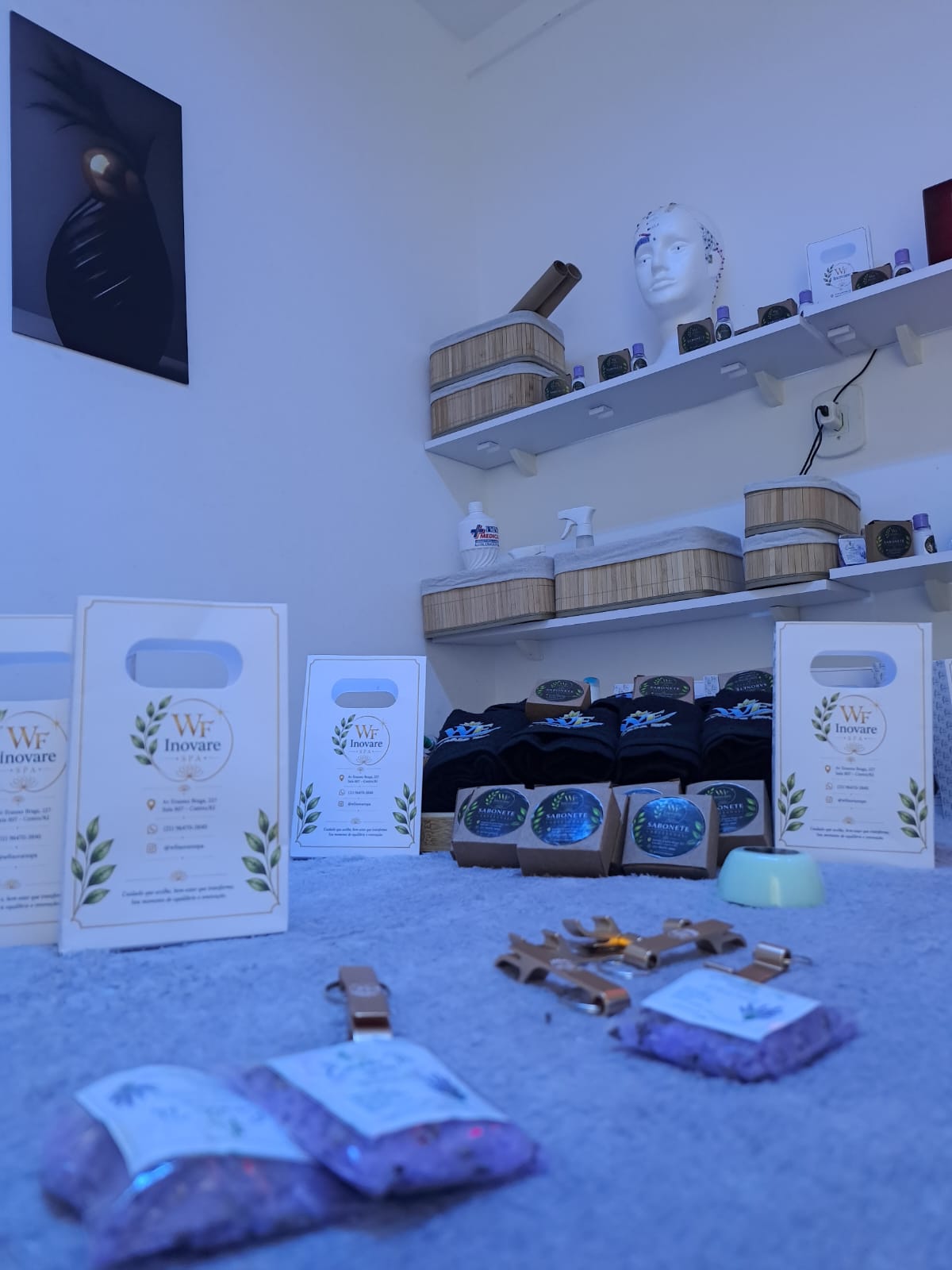 Produtos e brindes WF Inovare SPA